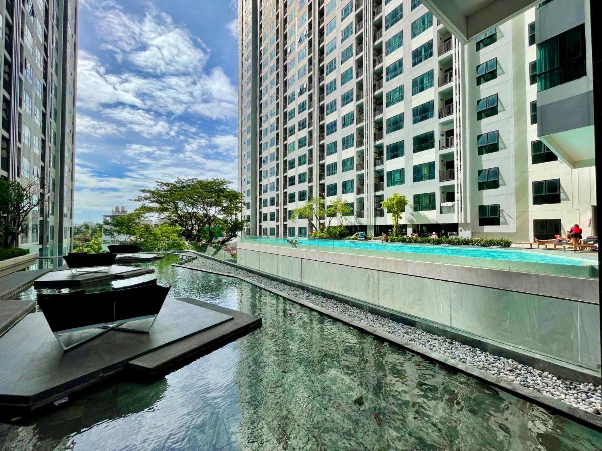Central Pattaya Condo: Pool, Gym & Fast Wi-Fi Exterior photo
